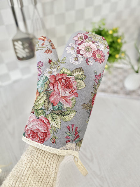 Rękawica kuchenna gobelinowa «Rose»