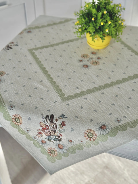 Obrus gobelinowy «Wiosenne kolory» (Z Dodatkiem Mikrofibry) - Textil4Family