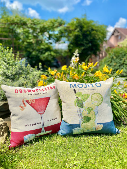 Poszewka na poduszkę gobelinowa "MOJITO"